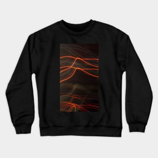 Buz light in Red - Photography by Avril Thomas - Adelaide / South Australia Artist Crewneck Sweatshirt